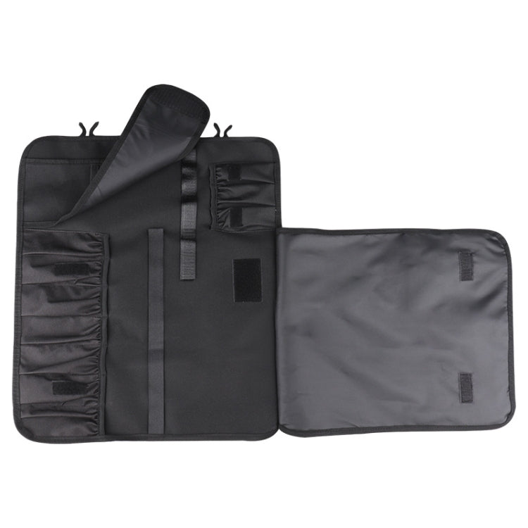 WESSLECO Chef Knife Tool Storage Bag Oxford Cloth Knife Bag(Gray) - Storage Bags by WESSLECO | Online Shopping South Africa | PMC TechLife | Buy Now Pay Later Mobicred