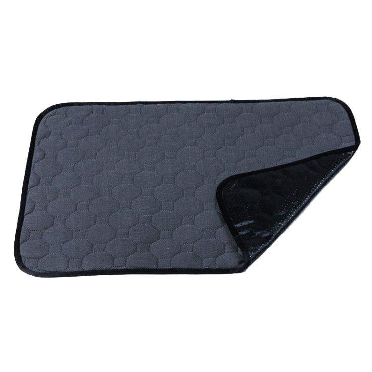 2 PCS 50x40cm Car Pet Injection Pad Waterproof Pad Cat Dog Sofa Waterproof Diapholic Carpet Water Absorbing Pad(Gray) - Seat Accessories by PMC TechLife | Online Shopping South Africa | PMC TechLife | Buy Now Pay Later Mobicred