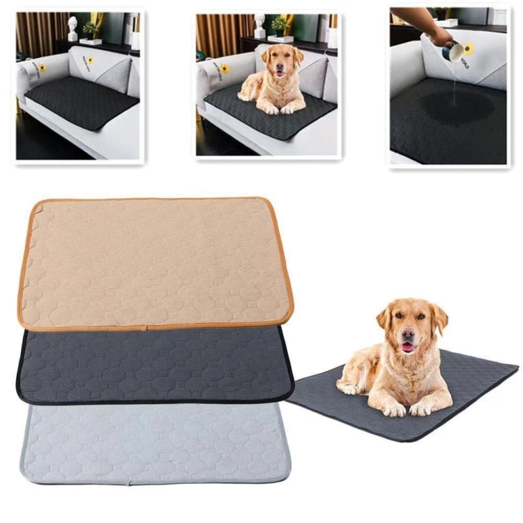 67x50cm Car Pet Injection Pad Waterproof Pad Cat Dog Sofa Waterproof Diapholic Carpet Water Absorbing Pad(Gray) - Seat Accessories by PMC Jewellery | Online Shopping South Africa | PMC Jewellery | Buy Now Pay Later Mobicred