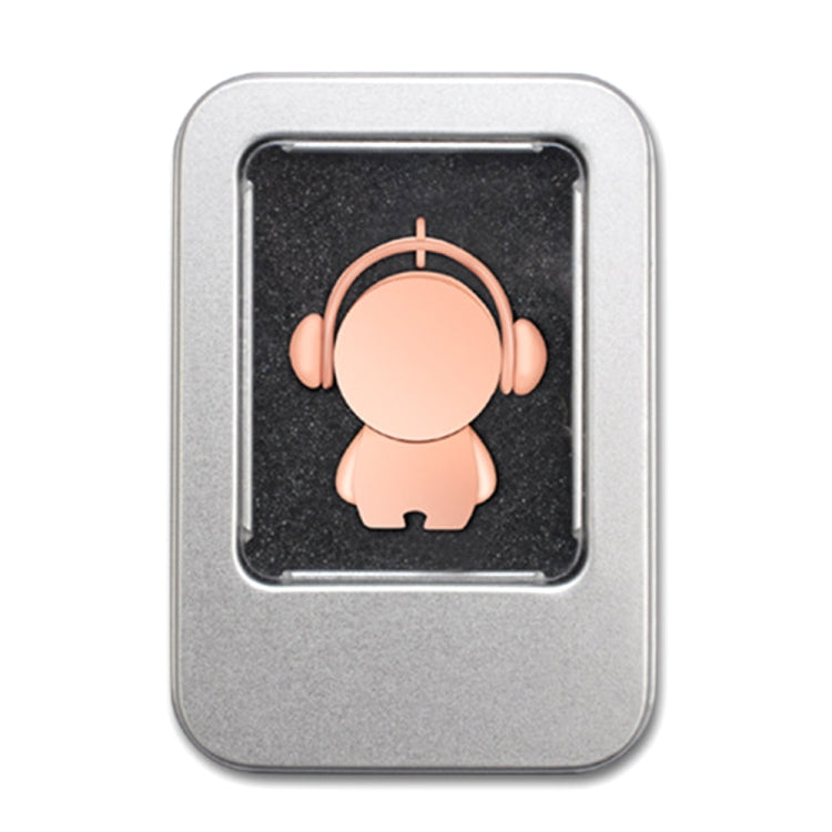 Y01 Metal Musician Car Cartoon Style U Disk, Capacity: 8GB(Rose Gold) - USB Flash Drives by PMc TechLife | Online Shopping South Africa | PMc TechLife | Buy Now Pay Later Mobicred