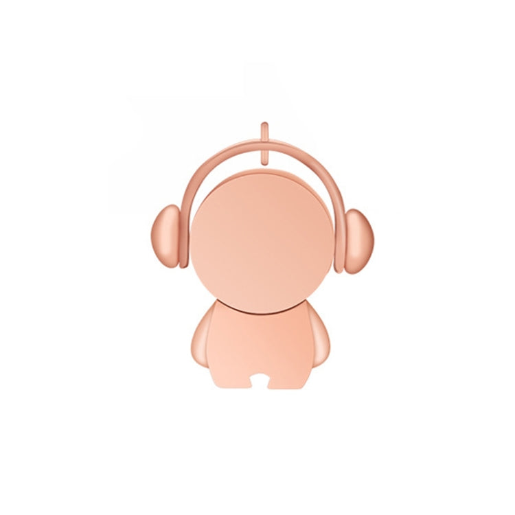 Y01 Metal Musician Car Cartoon Style U Disk, Capacity: 16GB(Rose Gold) - USB Flash Drives by PMc TechLife | Online Shopping South Africa | PMc TechLife | Buy Now Pay Later Mobicred