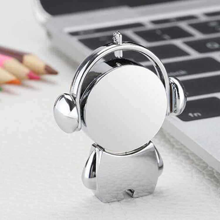 Y01 Metal Musician Car Cartoon Style U Disk, Capacity: 32GB(Silver) - USB Flash Drives by PMC TechLife | Online Shopping South Africa | PMC TechLife | Buy Now Pay Later Mobicred