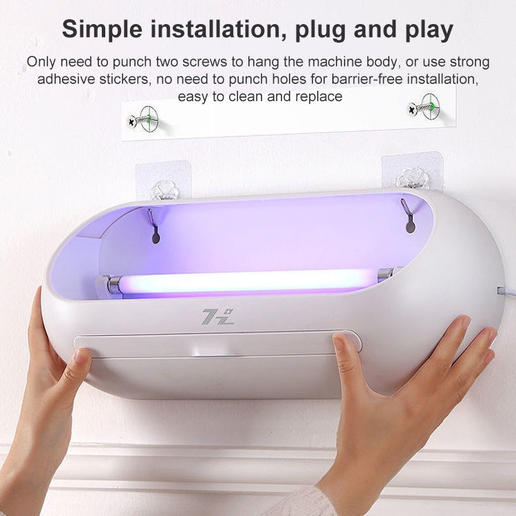 HanZhang Sticky Trap Mosquito Lamp Restaurant Hotel Hanging Electronic Fly Killer CN Plug, Specification: Avocado Green 16W Double Lamp Tube 2 Light Tube - Repellents by PMC TechLife | Online Shopping South Africa | PMC TechLife | Buy Now Pay Later Mobicred