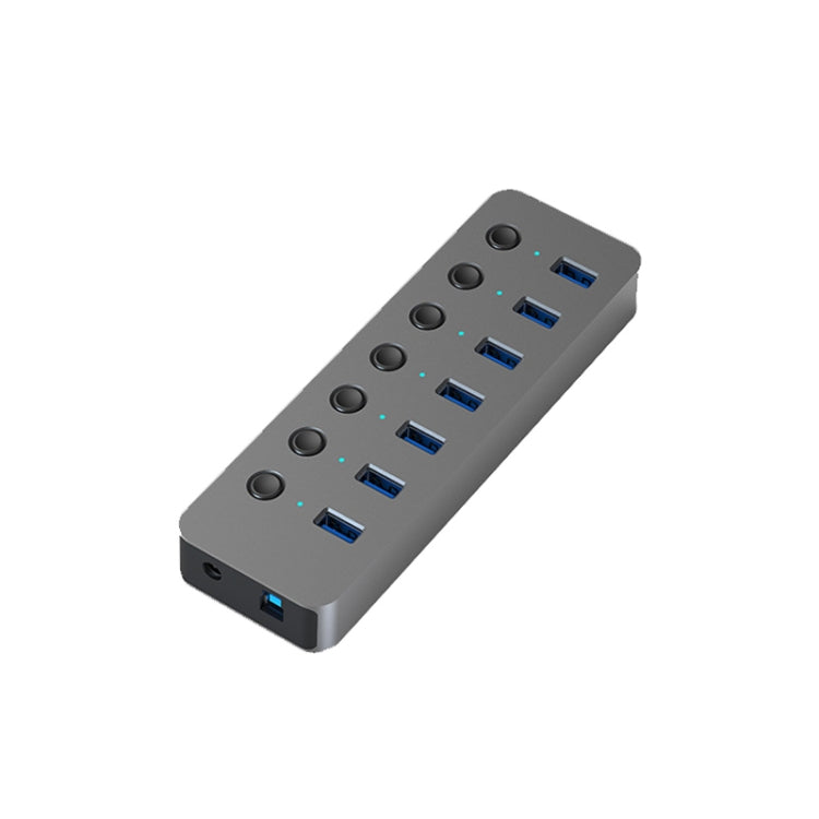 Blueendless USB Splitter Aluminum Alloy QC Fast Charge Expander, Number of interfaces: 7-port (12V2A Power) - free shipping - PMC Jewellery - Order now!