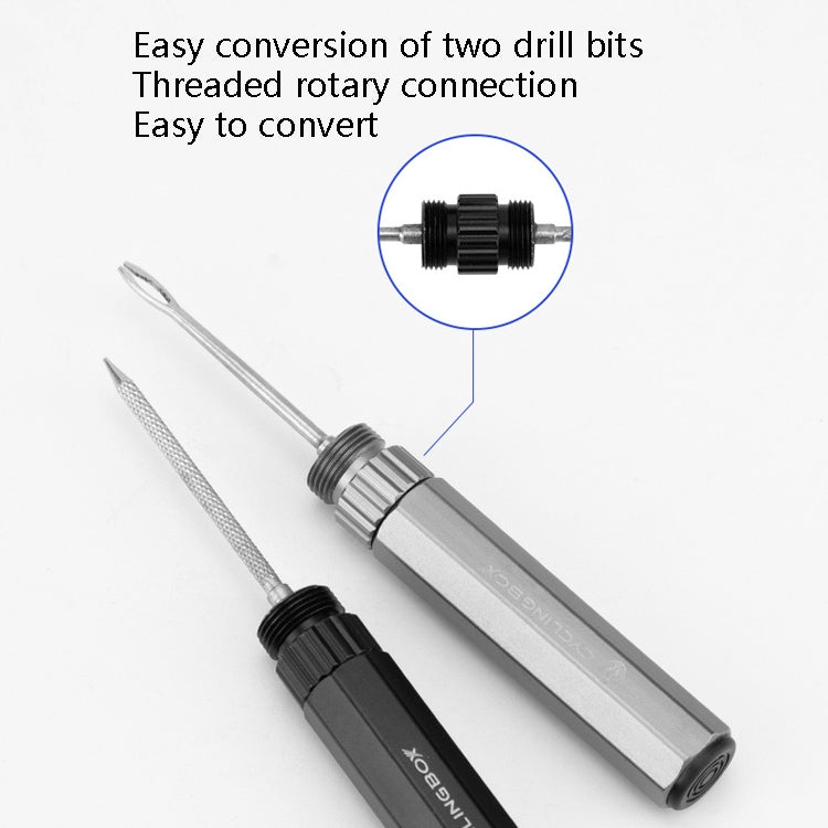 CYCLINGBOX Bicycle Repair Tool Portable Emergency Tire Strip Maintenance Tire Rod(Black) - Maintenance tools by CYCLINGBOX | Online Shopping South Africa | PMc TechLife | Buy Now Pay Later Mobicred