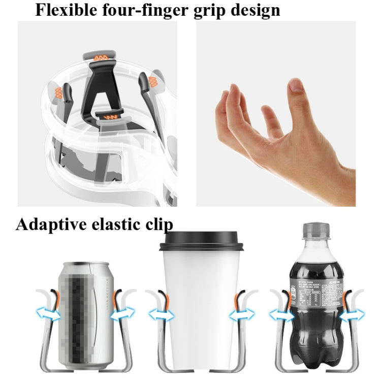 SHUNWEI SD-1038 Car Dual-Hole Water Cup Holder Cola Vacuum Flask Holder One For Two Beverage Holders - Car Drink Holders by SHUNWEI | Online Shopping South Africa | PMC TechLife | Buy Now Pay Later Mobicred