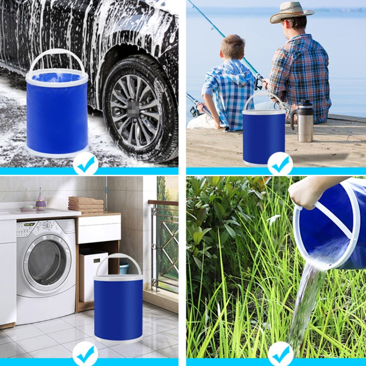 3 PCS  13L Car Folding Telescopic Bucket Portable Car Washing Special Bucket Outdoor Travel Fishing Bucket - Stowing Tidying by PMC TechLife | Online Shopping South Africa | PMC TechLife | Buy Now Pay Later Mobicred