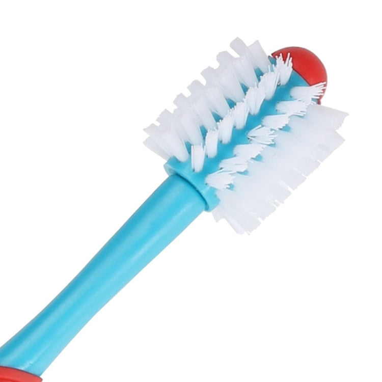 Pet Double-Head Toothbrush Pet Oral Cleaning Products(Blue) - Oral Cleaning Tools by PMC TechLife | Online Shopping South Africa | PMC TechLife