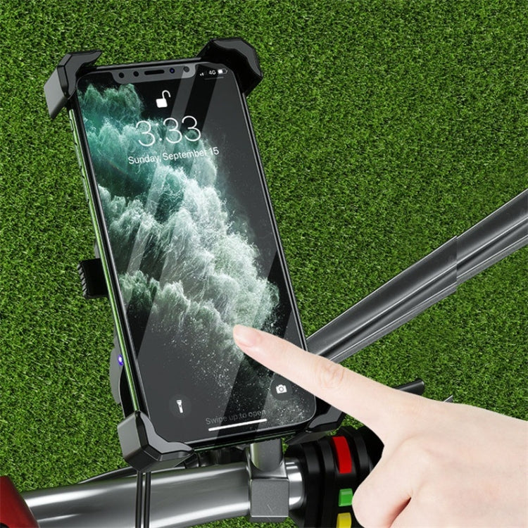 Kewig Motorcycle Outdoor Riding Four-Claw Fixed Mobile Phone Bracket QC3.0 Fast Charging Waterproof Holder(M11-B) - free shipping - PMC TechLife - Order now!