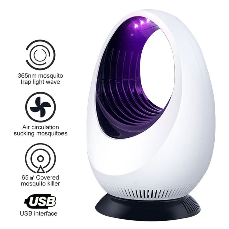 168 LED Photocatalyst Mosquito Killer Lamp Household Mosquito Catching Lamp(White) - Repellents by PMC TechLife | Online Shopping South Africa | PMC TechLife | Buy Now Pay Later Mobicred