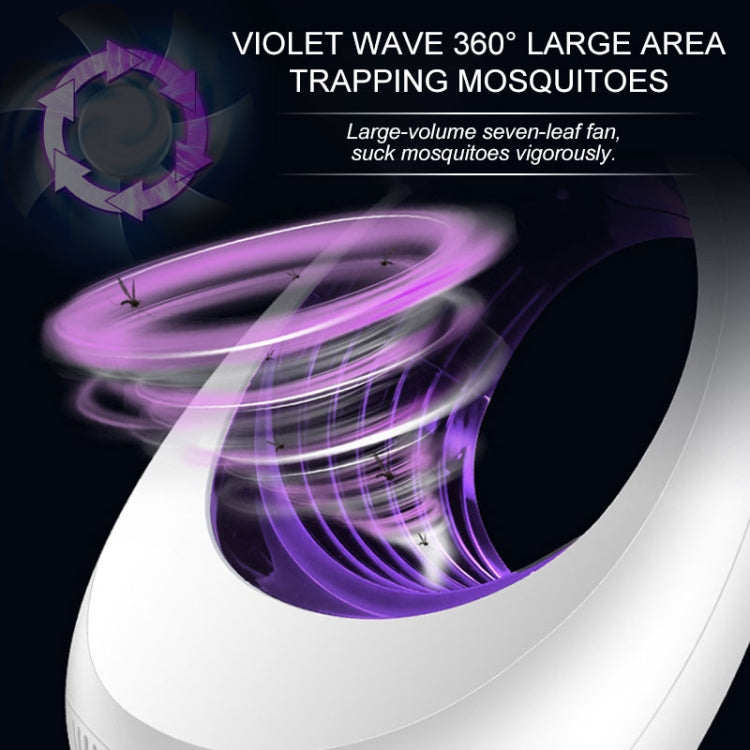 168 LED Photocatalyst Mosquito Killer Lamp Household Mosquito Catching Lamp(White) - Repellents by PMC TechLife | Online Shopping South Africa | PMC TechLife | Buy Now Pay Later Mobicred