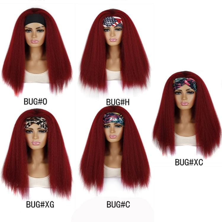 Turban Headband Corn Beard Long Hair Wig Headgear, Color Classification: BUG # C - free shipping - PMC TechLife - Order now!