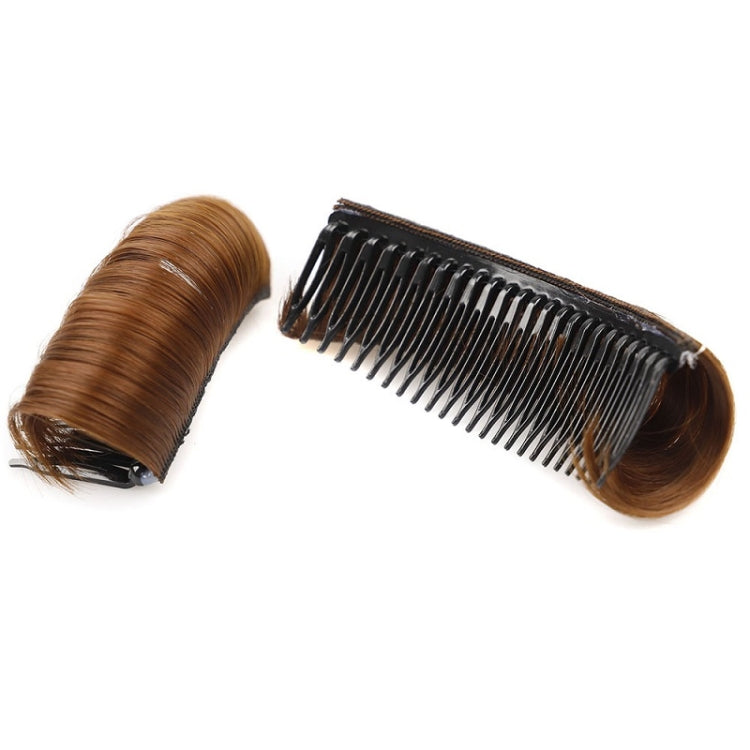 4 PCS Forehead Hair Root Padding And Combing Hair Pack, Colour: 10cm Dark Brown - free shipping - PMC TechLife - Order now!