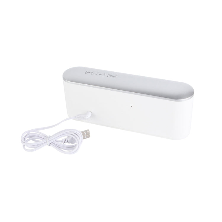 Home LED Mirror Multifunction Electronic Clock Mirror Clock Household Thermometer(White Word) - Alarm Clocks by PMc TechLife | Online Shopping South Africa | PMc TechLife | Buy Now Pay Later Mobicred