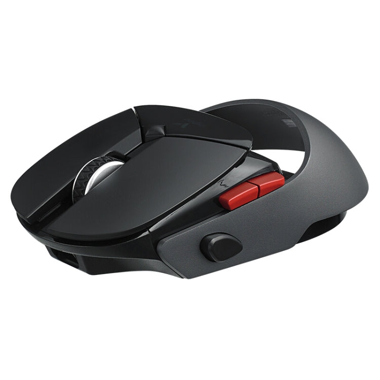 Rapoo VT960 1600 DPI 7 Keys Dual Mode Macro Programmable Symphony RGB Backlit Wireless Gaming Mouse(Black) - free shipping - PMC Jewellery - Order now!