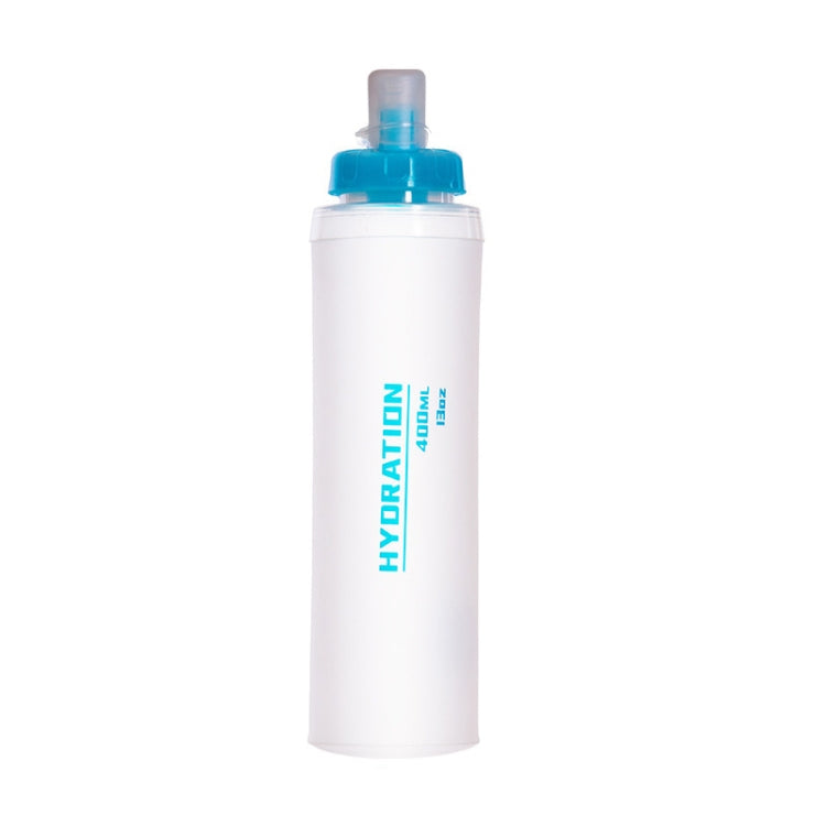AFISHTOUR TPU Outdoor Sports Soft Water Bag Marathon Water Bottle Folding Water Bag, Capacity: 400ml (Transparent) - free shipping - PMC TechLife - Order now!