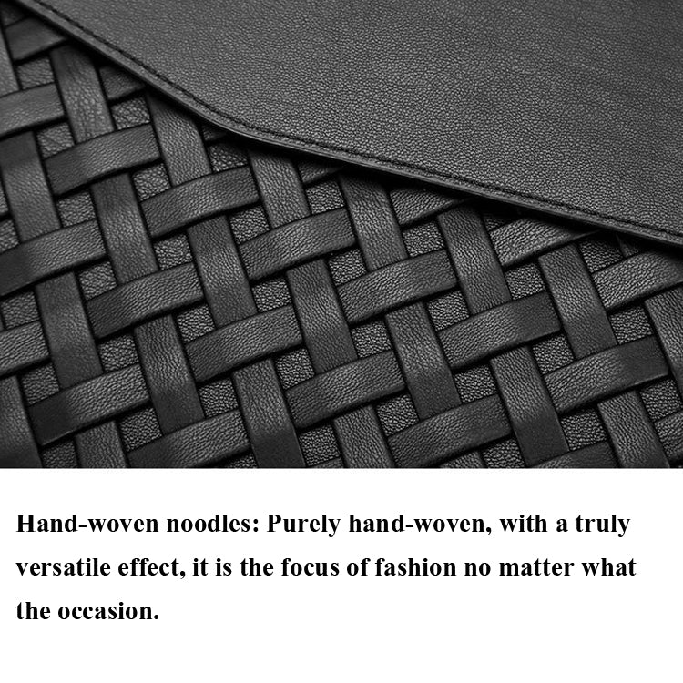 Hand-Woven Computer Bag Notebook Liner Bag, Applicable Model: 12 inch (A1534)(Black) - free shipping - PMC Jewellery - Order now!