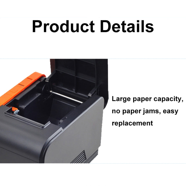 Xprinter XP-T58L 58mm Supermarket Cashier Receipt Thermal Printer, Spec: USB Port(UK Plug) - free shipping - PMC TechLife - Order now!
