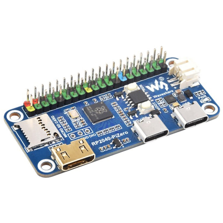 Waveshare 25506 RP2040-PiZero Development Board, Based On Raspberry Pi RP2040, 264KB SRAM And 16MB - free shipping - PMC TechLife - Order now!