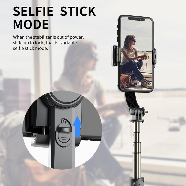 CYKE Q08 Anti-Shake Gimbal Bluetooth Selfie Stick Handheld Phone Live Tripod(No light Version) - Selfie Sticks by CYKE | Online Shopping South Africa | PMC TechLife | Buy Now Pay Later Mobicred
