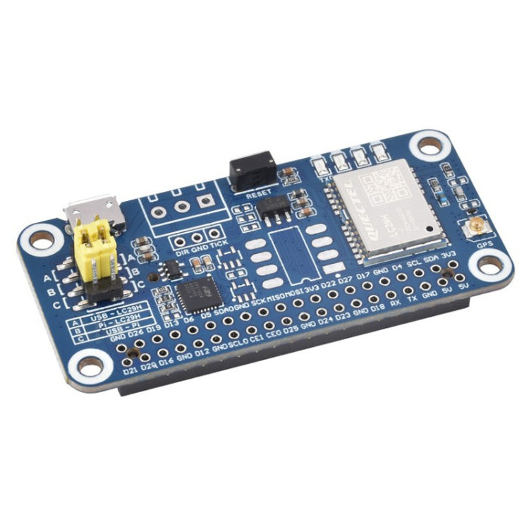 Waveshare For Raspberry Pi LC29H Series Dual-Band L1+L5 Positioning GPS Module, Spec: (DA) GPS/RTK HAT - free shipping - PMC TechLife - Order now!