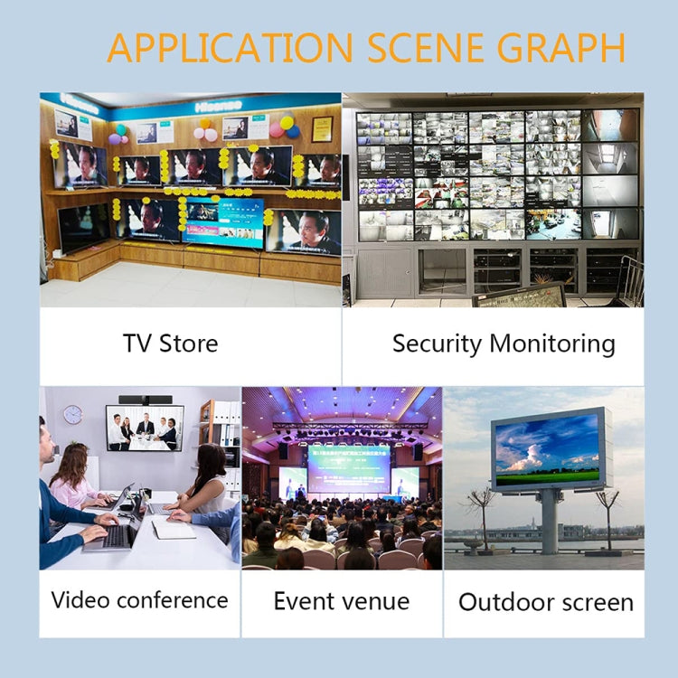 60m 1x4 HDMI Splitter POC Distribution Extender Supports 1080P@60Hz, Plug: US Plug - free shipping - PMC TechLife - Order now!