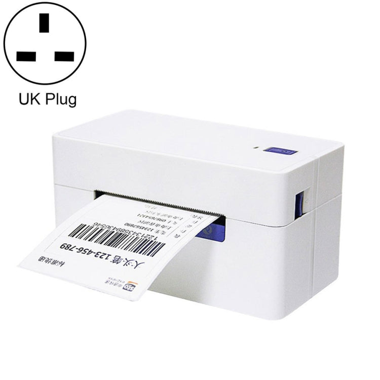QIRUI 104mm Express Order Printer Thermal Self-adhesive Label Printer, Style:QR-488(UK Plug) - Printer by PMC TechLife | Online Shopping South Africa | PMC TechLife | Buy Now Pay Later Mobicred