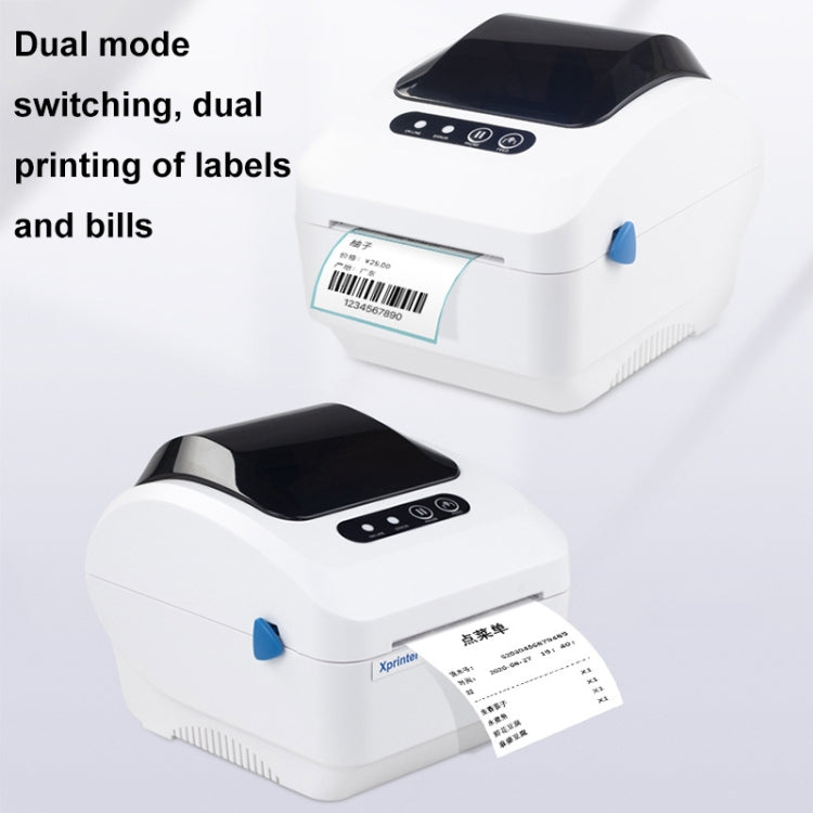 Xprinter XP-320B 80mm Thermal Barcode Supermarket Cashier Label Printer, Spec: USB(UK Plug) - free shipping - PMC TechLife - Order now!
