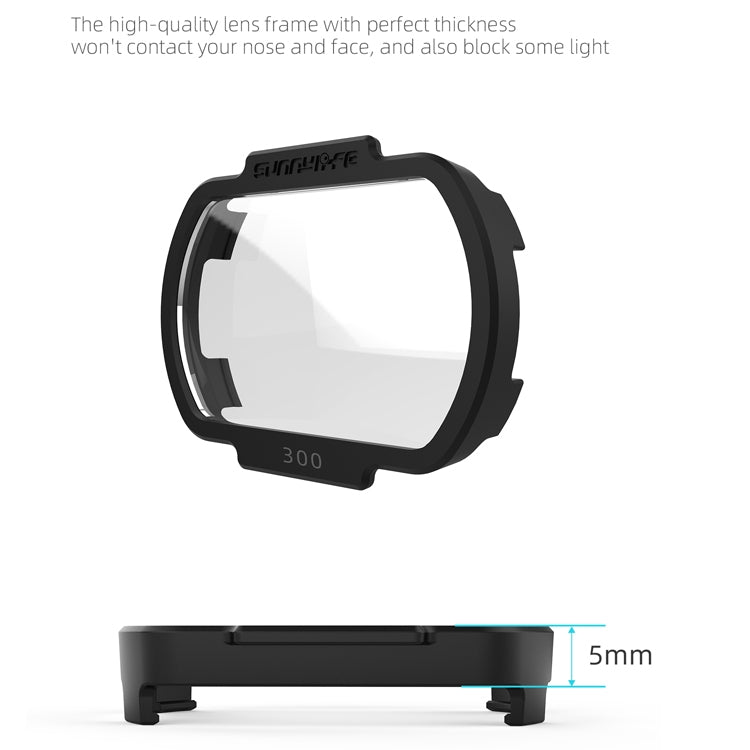 Sunnylife FV-Q9334 2 PCS Myopia Lens Nearsighted Corrective Aspherical Lens for DJI FPV Goggles V2, Colour: 450 Degree - Lens Accessories by Sunnylife | Online Shopping South Africa | PMC TechLife | Buy Now Pay Later Mobicred