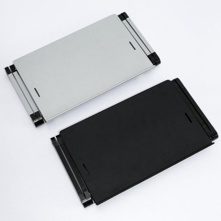 T8 Aluminum Alloy Folding & Lifting Laptop Desk Office Desk Heightening Bracket with Fan & Mouse Board (Black) - Laptop Stand by PMC Jewellery | Online Shopping South Africa | PMC Jewellery | Buy Now Pay Later Mobicred