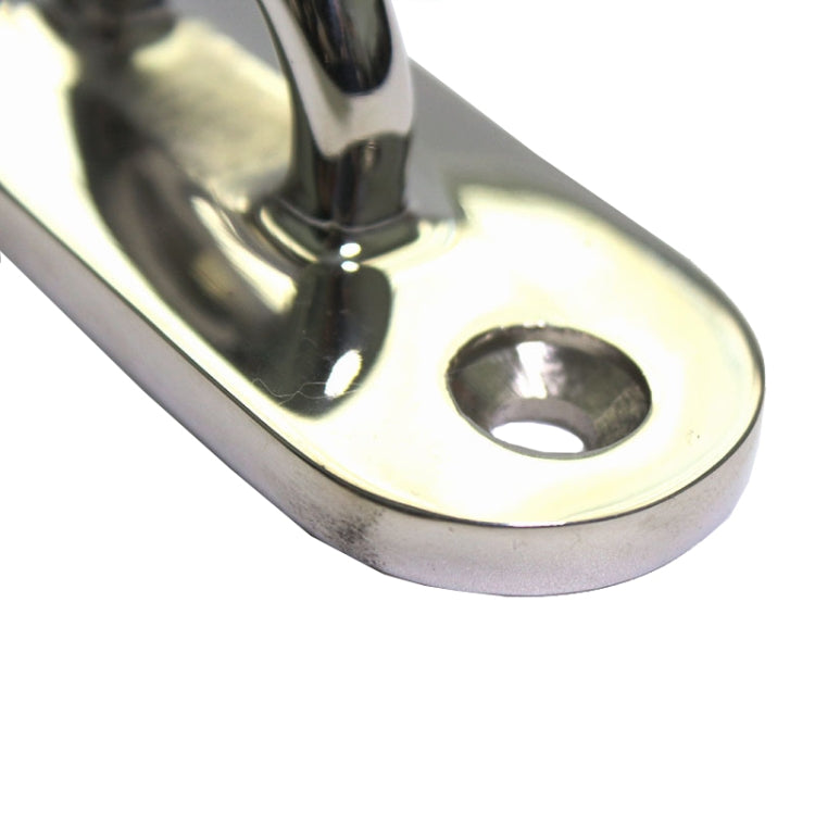 316 Stainless Steel Oval Boat Plate Seat Hand Rowing Boat Fixed Seat Accessories, Specification: 75mm - Marine Accessories & Parts by PMC TechLife | Online Shopping South Africa | PMC TechLife | Buy Now Pay Later Mobicred