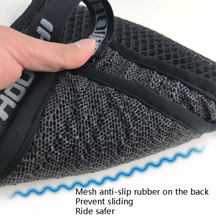 HOUZHI MTZT1010 Motorcycle Sun Insulation Cushion 3D Grid Breathable Sweating Cool Seat Cover, Style: Single Layer XL - Seat Covers by PMC TechLife | Online Shopping South Africa | PMC TechLife | Buy Now Pay Later Mobicred