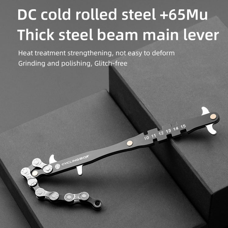 CYCLINGBOX BG-201401 Bicycle Repair Flywheel Disassembly Wrench Mountain Bike Portable Fast Repair Wrench(Black) - Maintenance tools by PMc TechLife | Online Shopping South Africa | PMc TechLife | Buy Now Pay Later Mobicred