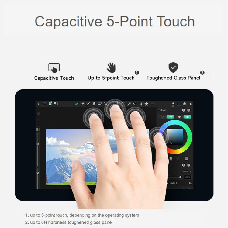 Waveshare 7 inch 800��480 IPS Capacitive Touch Display, DSI Interface, 5-Point Touch without Case - free shipping - PMC TechLife - Order now!