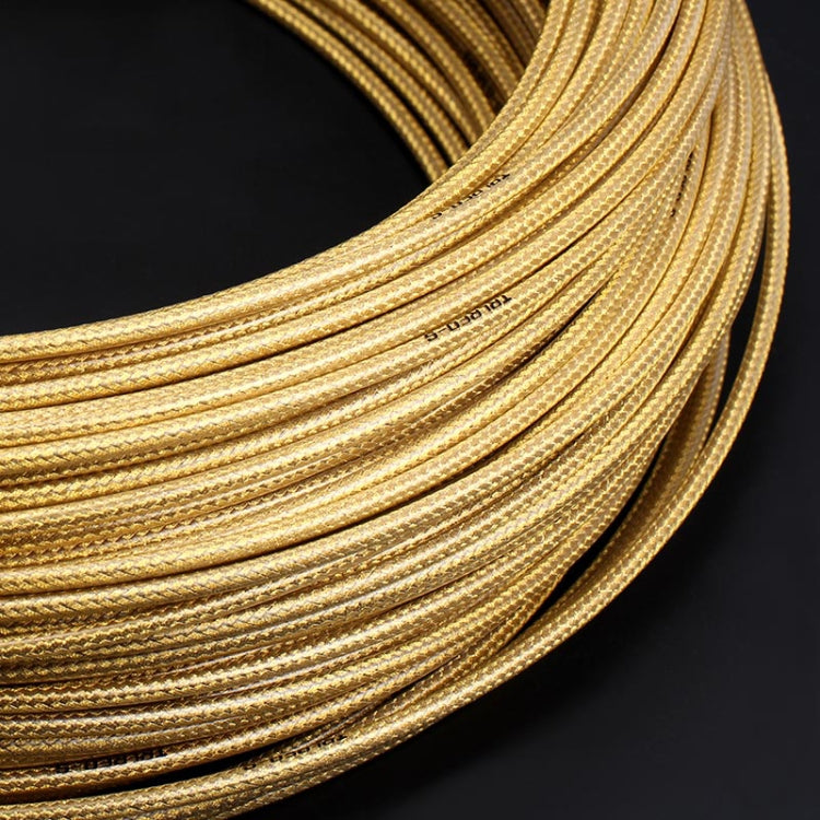 TRLREQ ZH209 Mountain Road Car Bicycle 5mm Braided Tube, Style: 3m Variable Speed(Golden) - Bicycle Brake Parts by PMc TechLife | Online Shopping South Africa | PMc TechLife | Buy Now Pay Later Mobicred