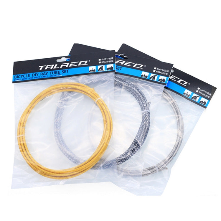 TRLREQ ZH209 Mountain Road Car Bicycle 5mm Braided Tube, Style: 3m Variable Speed(Golden) - Bicycle Brake Parts by PMc TechLife | Online Shopping South Africa | PMc TechLife | Buy Now Pay Later Mobicred