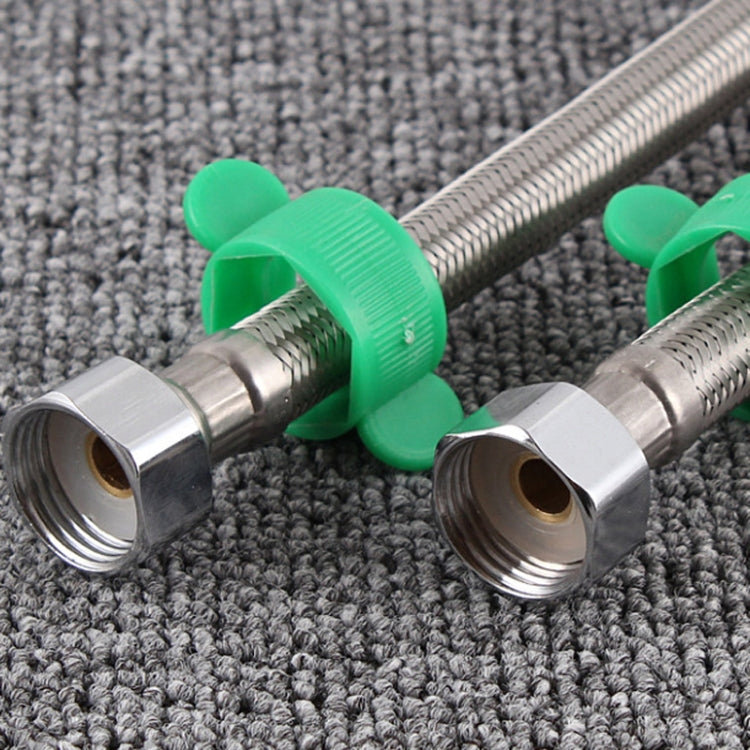 50cm Steel Hat 304 Stainless Steel Metal Knitting Hose Toilet Water Heater Hot And Cold Water High Pressure Pipe 4/8 Inch DN15 Connecting Pipe - free shipping - PMC TechLife - Order now!