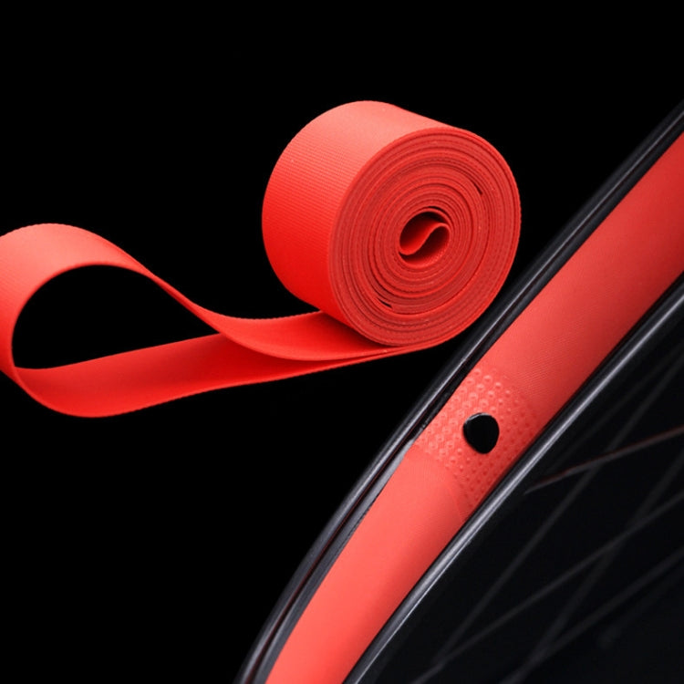 10 PCS Road Mountain Bike Anti-Stab Tire Pad Bicycle Wheel Set PVC Spoke Lining Tape, Colour: Red(26inch x 18mm) - Others by PMc TechLife | Online Shopping South Africa | PMc TechLife | Buy Now Pay Later Mobicred
