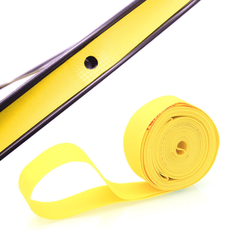 10 PCS Road Mountain Bike Anti-Stab Tire Pad Bicycle Wheel Set PVC Spoke Lining Tape, Colour: Yellow(29inch x 18mm) - Others by PMc TechLife | Online Shopping South Africa | PMc TechLife | Buy Now Pay Later Mobicred