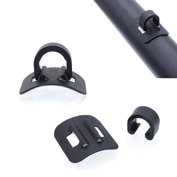 10 PCS Mountain Road Bicycle Hose Line Guide Adhesive Wire Seat Frame Cable Fixing C Buckle, Style: Plastic Buckle(Black) - free shipping - PMc TechLife - Order now!