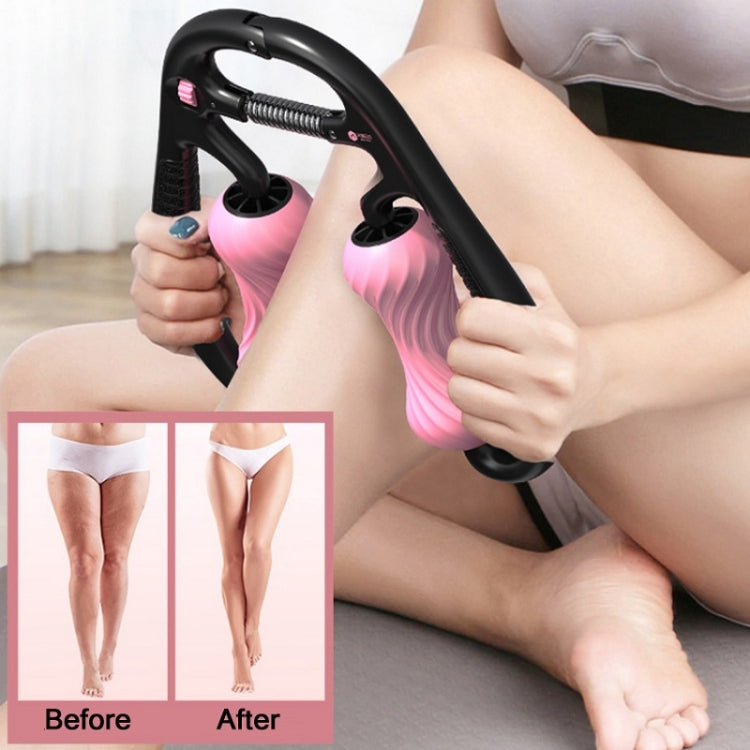 MIKE Loop Leg Roller Massager Muscle Spiral Line Relaxation Yoga Foam Roller(Girl Pink) - free shipping - PMC TechLife - Order now!
