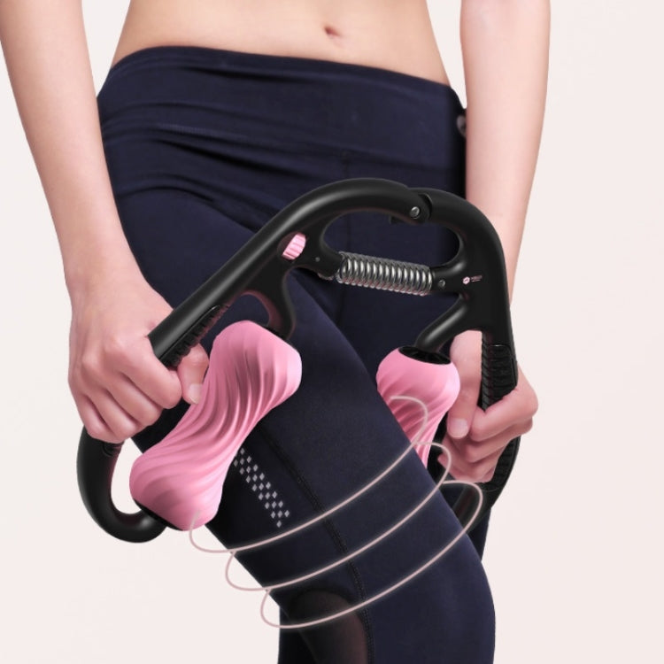 MIKE Loop Leg Roller Massager Muscle Spiral Line Relaxation Yoga Foam Roller(Girl Pink) - free shipping - PMC TechLife - Order now!