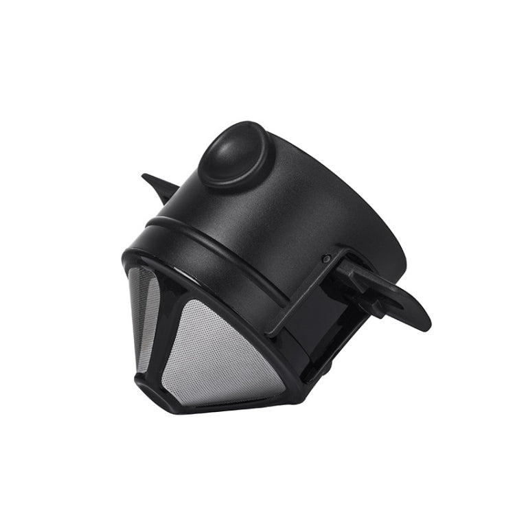 Coffee Filter Travel Convenient Foldable Double Filter(Black) - Coffee Tools by PMC TechLife | Online Shopping South Africa | PMC TechLife | Buy Now Pay Later Mobicred
