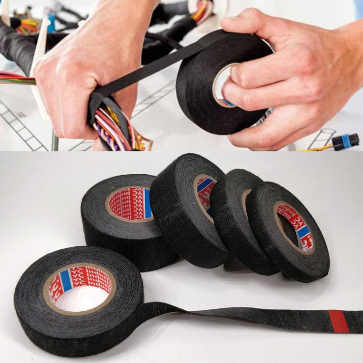 Automotive Wiring Harness Flannel Tape High Temperature Resistant And Waterproof Wire And Cable Insulation Tape, Size: 9mm x 15m - free shipping - PMC TechLife - Order now!