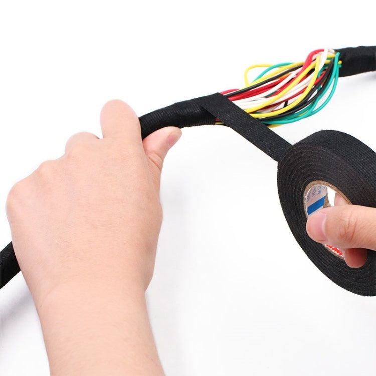 Automotive Wiring Harness Flannel Tape High Temperature Resistant And Waterproof Wire And Cable Insulation Tape, Size: 19mm x 15m - Tapes by PMC TechLife | Online Shopping South Africa | PMC TechLife | Buy Now Pay Later Mobicred