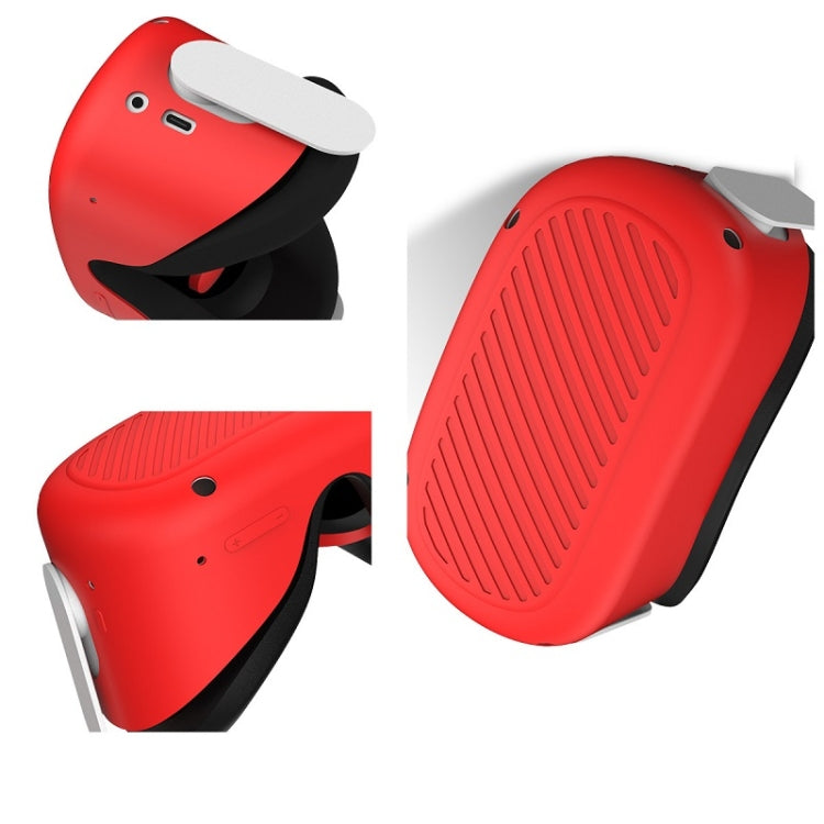 VR Glasses Silicone Waterproof Dust-Proof And Fall-Proof Protective Shell For Meta Quest(Black) - VR Accessories by PMC TechLife | Online Shopping South Africa | PMC TechLife | Buy Now Pay Later Mobicred