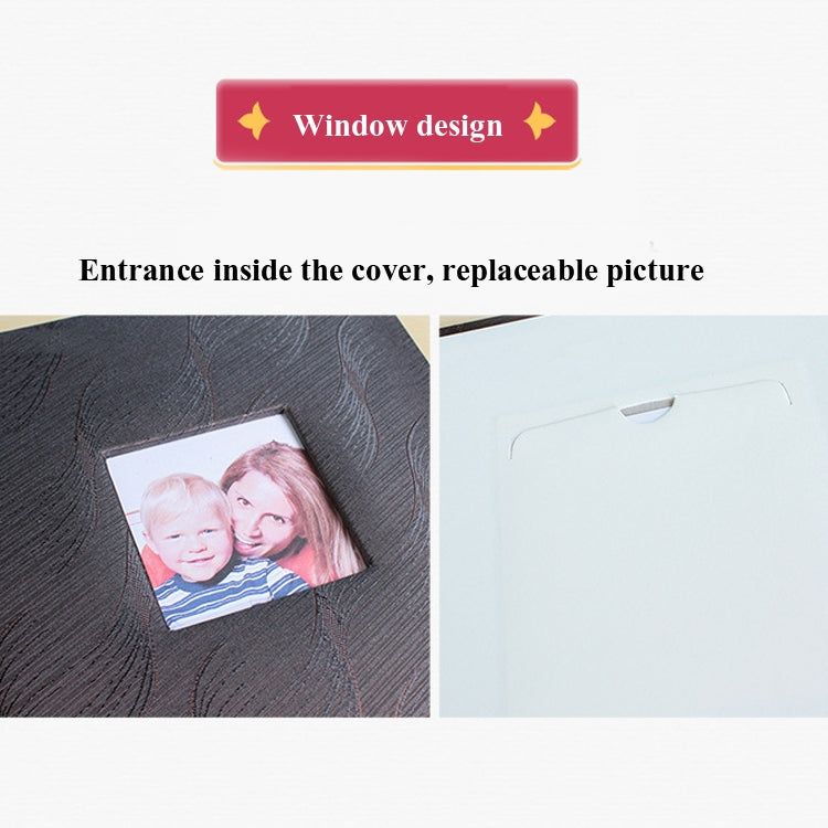 4R 6 Inch 200 Sheets Cloth Photo Album Baby Growth Memorial Album Interstitial Album(Purple Blue) - Photo Albums & Photo Frames by PMc TechLife | Online Shopping South Africa | PMc TechLife | Buy Now Pay Later Mobicred