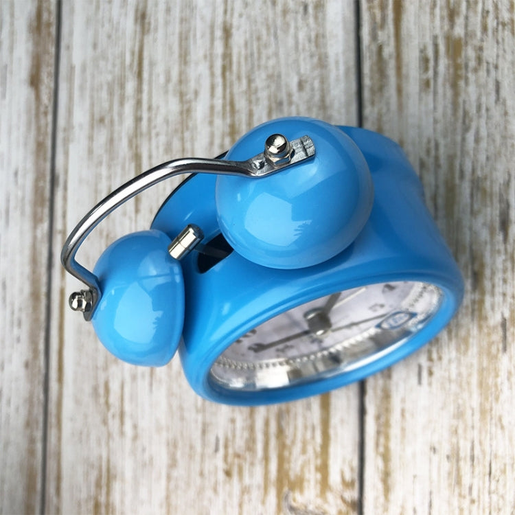 3 Inch Metal Bell Alarm Clock With Night Light Student Bedside Fashion Clock(Red) - Alarm Clocks by PMc TechLife | Online Shopping South Africa | PMc TechLife | Buy Now Pay Later Mobicred