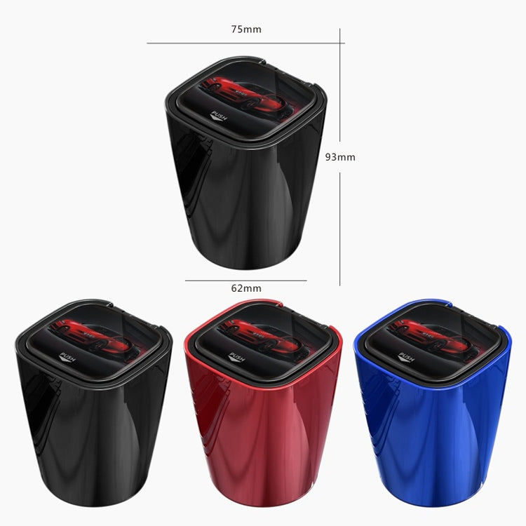 Automotive Supplies Car Loaded Ashtray(Crystal Red) - free shipping - PMC TechLife - Order now!