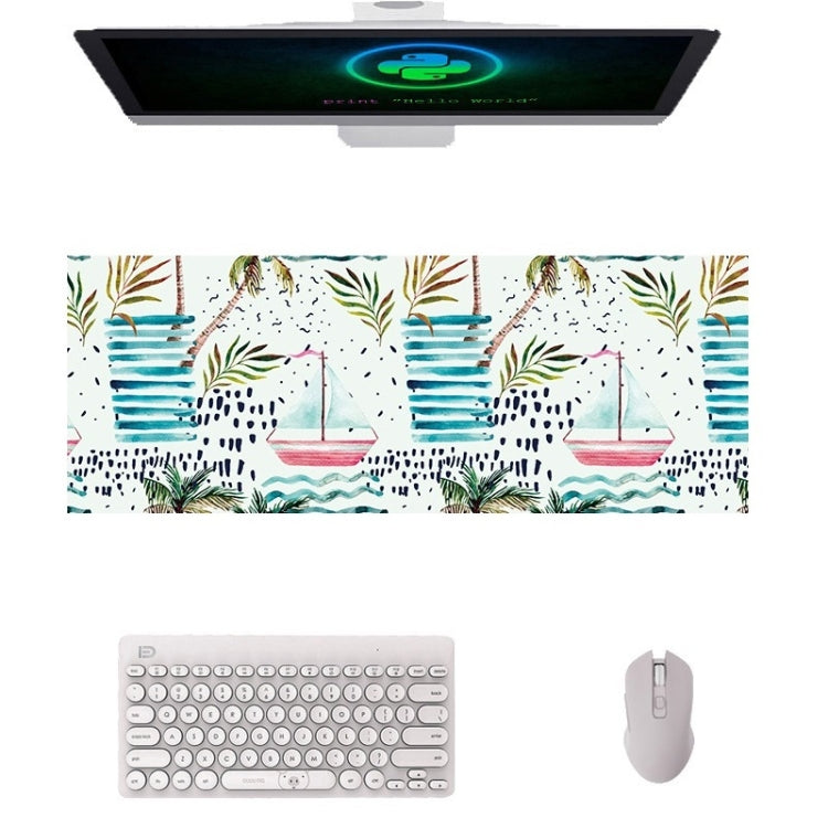 900x400x4mm Office Learning Rubber Mouse Pad Table Mat(9 Tropical Rainforest) - Mouse Pads by PMC TechLife | Online Shopping South Africa | PMC TechLife | Buy Now Pay Later Mobicred